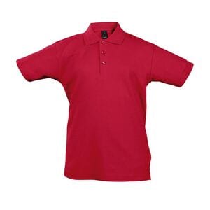 SOL'S 11344 - Kinder Poloshirt Kurzarm Summer II Rot