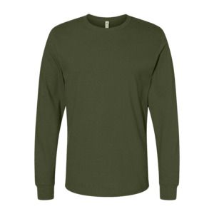 Fruit of the Loom SC4 - Sweatshirt Raglan Classic Olive