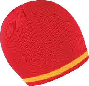 Result R368X - NATIONAL BEANIE Red / Yellow