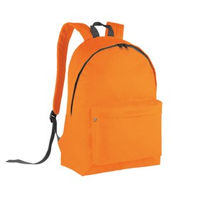 Kimood KI0130 - Klassischer Rucksack Orange / Dark Grey