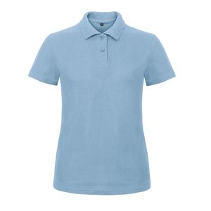 B&C BCI1F - Damen Poloshirt helles blau