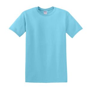 Gildan GN180 - Schweres Baumwoll T-Shirt Herren Himmelblau