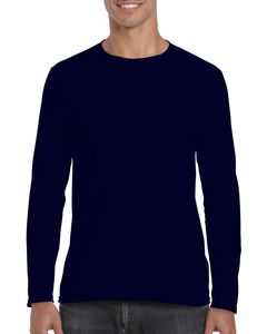 Gildan GN644 - Herren Langarm T-Shirt Navy