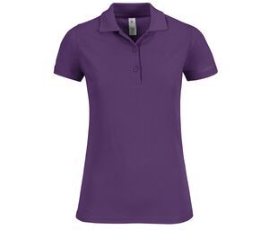 B&C BC409 - Damen Safran Timeless Poloshirt Lila