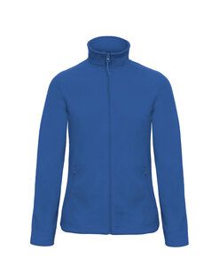 B&C BC51F - Fleecejacke mit Reißverschluss für Damen Königsblau