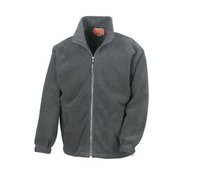 Result RS036 - Full Zip Herren Active Fleece Jacke Oxford Grey