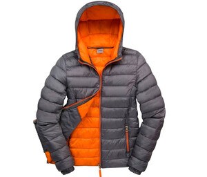 Result RS94F - Snow Bird Padded Jacket Grey/Orange