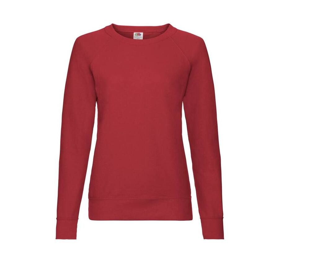 Fruit of the Loom SC361 - Langarm-Baumwoll-Sweatshirt für Damen