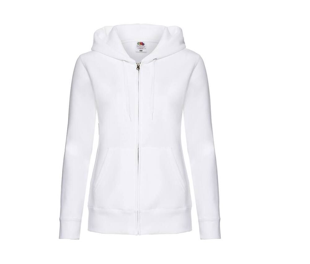 Fruit of the Loom SC375 - Premium 70/30 Lady-Fit Kapuzen-Sweat-Jacke