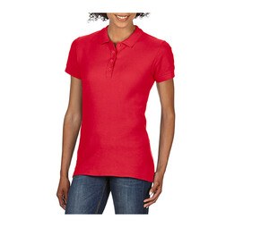 Gildan GN48L - Poloshirt für Damen Pique Rot