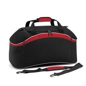 Bag Base BG572 - Teamwear Holdall Black/Classic Red/White