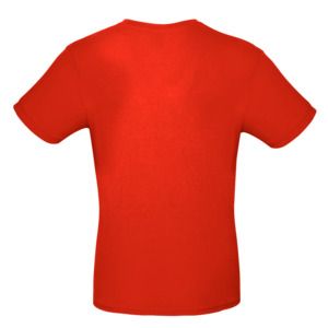 B&C BC01T - Herren T-Shirt 100% Baumwolle Fire Red