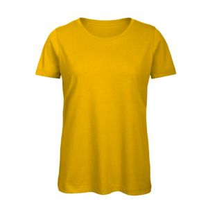 B&C BC02T - Damen T-Shirt aus 100% Baumwolle  Gold