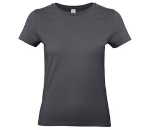 B&C BC04T - Damen T-Shirt 100% Baumwolle Dunkelgrau