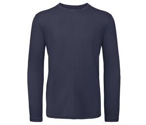 B&C BC070 - Langarm-T-Shirt aus Bio-Baumwolle für Herren Urban Navy
