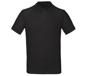 B&C BC400 - 100% Bio-Poloshirt für Herren Schwarz