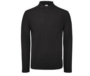 B&C ID1LS - Langarm Herren Poloshirt aus 100% Baumwolle