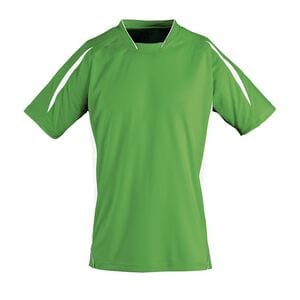 SOL'S 01638 - Fein Gearbeitetes Kurzarm Shirt FÜr Erwachsene Maracana Bright Green/ White