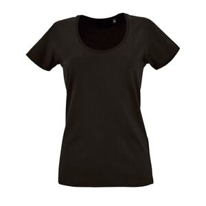 SOL'S 02079 - Damen Rundhals T Shirt Metropolitan Tiefschwarz