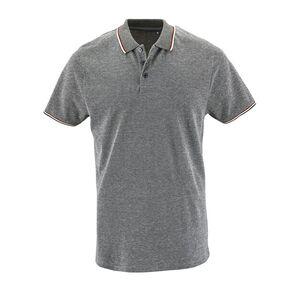 SOLS 02081 - Herren Heather Poloshirt Kurzarm Paname