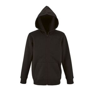 SOL'S 02092 - Kinder Kapuzenjacke Stone  Schwarz