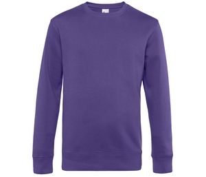 B&C BCU01K - Langarm-Sweatshirt Herren KING  Radiant Purple