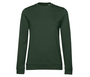 B&C BCW02W - Damen Rundhals-Sweatshirt Forest Green