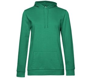 B&C BCW04W - Damen Kapuzenpullover Kelly Green