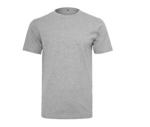 Build Your Brand BY004 - Rundhals-T-Shirt Heather Grey