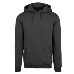 Build Your Brand BY011 - Schwerer Hoodie Holzkohle