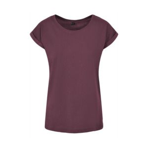 Build Your Brand BY021 - Damen T-Shirt Burgundy