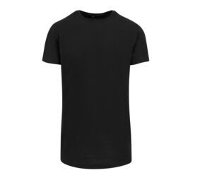 Build Your Brand BY028 - Langes T-Shirt Black