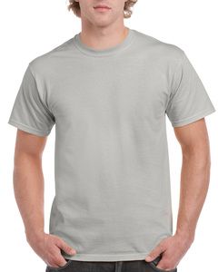 Gildan GN200 - Herren T-Shirt 100% Baumwolle Eisgrau