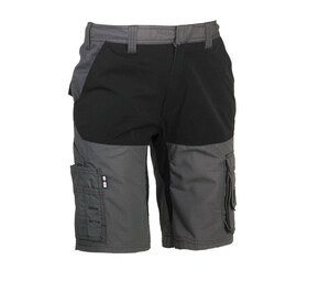 Herock HK016 - Bermuda-Shorts Hespar Anthracite/ Black