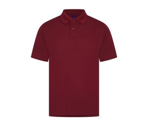 Henbury HY475 - Cool Plus Poloshirt für Herren Burgundy