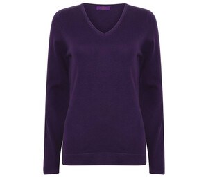 HENBURY HY721 - Damen Pullover mit V-Ausschnitt