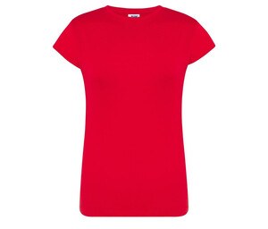 JHK JK150 - Damen Rundhals-T-Shirt 155 Rot