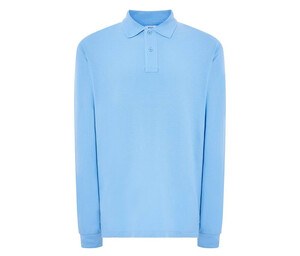 JHK JK215 - Langärmeliges Herren Polo Sky Blue