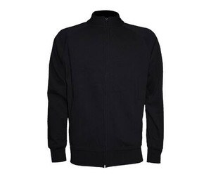 JHK JK296 - Sweatshirt mit Reißverschluss Unisex Black