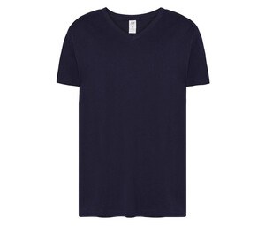 JHK JK401 - T-Shirt mit V-Ausschnitt 160 Navy