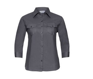 Russell Collection JZ18F - Roll 3/4 Sleeve Shirt Hemd