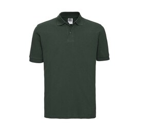 Russell JZ569 - Klassisches Herren Poloshirt aus Baumwolle Bottle Green