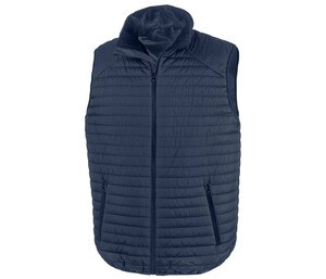 RESULT RS239 - Herren Weste Thermoquilt Navy / Navy