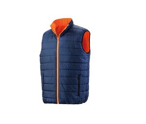 RESULT RS332 - Wendbare Weste Fluorescent Orange/Navy