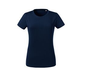 RUSSELL RU118F - Damen T-Shirt aus Bio-Baumwolle French Navy