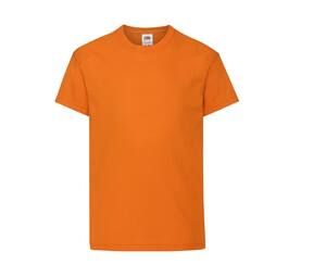 Fruit of the Loom SC1019 - Kinder Kurzarm T-Shirt Orange