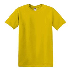 Fruit of the Loom SC220 - Herren T-Shirt Rundhalsausschnitt Yellow