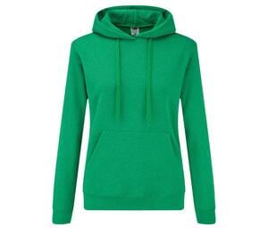 Fruit of the Loom SC269 - Frauen Hoodie mit Känguru-Tasche