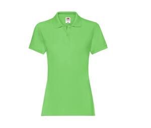 Fruit of the Loom SC386 - Damen Baumwollpoloshirt Kalk