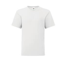 FRUIT OF THE LOOM SC6123 - Kinder T-Shirt Weiß